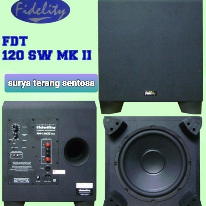 Promo SUBWOOFER FIDELITY FDT 120 SW MK II COD