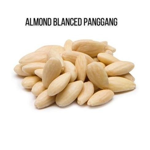 

Roasted almond blanced 500gram / almond utuh tanpa kulit panggang Berkualitas
