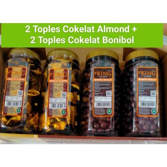

Cokelat Bonibol Kacang Almond 1 Dus isi 4 Toples Berkualitas