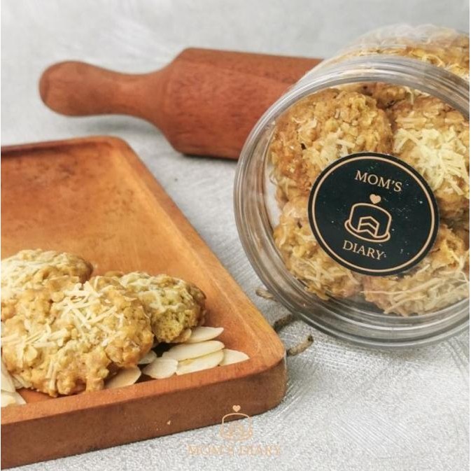 

Oatmeal Cookies Almond - Choco / Cheese / Choco Cheese / Matcha(210gr) Berkualitas