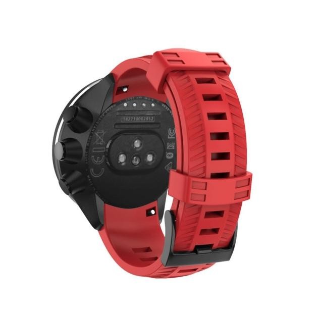Strap For Suunto 9 Baro Watch - Tali Jam Sport Suunto - Red