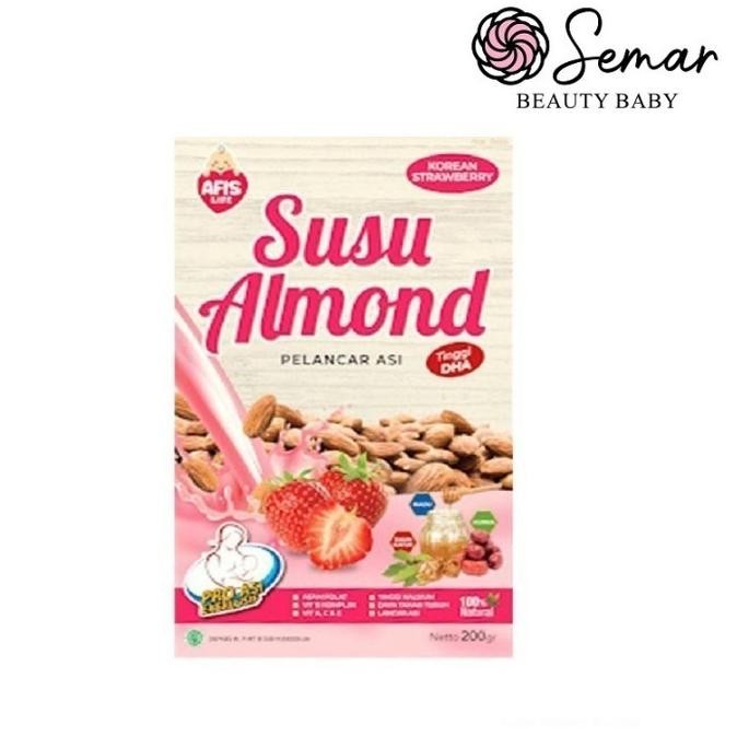 

AFIS LIFE PELANCAR ASI SUSU ALMOND KOREAN STRAWBERRY 200gr Berkualitas