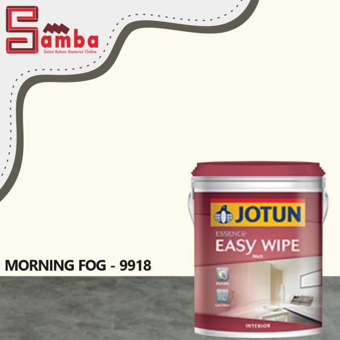 Siap Kirim Jotun Morning Fog 9918 Essence Easy Wipe Matt 3,5 Ltr
