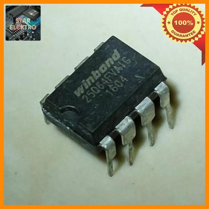 [SRE] 25Q64FVAIG Dip-8 IC W25Q64 FVAIG Winbond 25Q64 Memory 64M-Bit 3V QPI