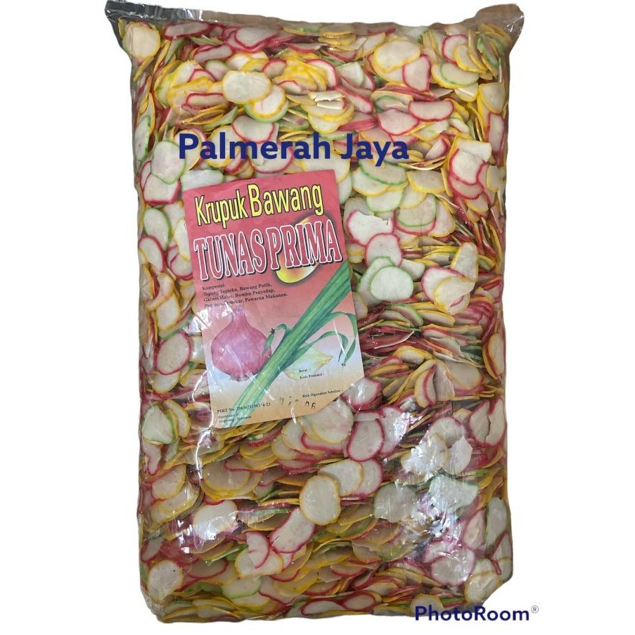 

KERUPUK BAWANG TUNAS PRIMA 5KG KHUSUS OJOL ORIGINAL