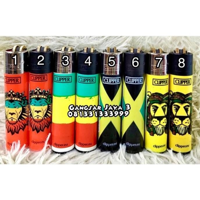 Baru Korek Clipper original Spain Rasta reggae Jamaica ecer satuan