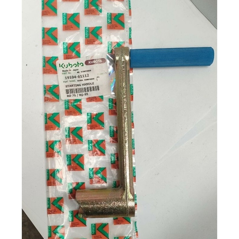 Engkol Mesin Kubota RD85, Starting Handle RD85 Kubota