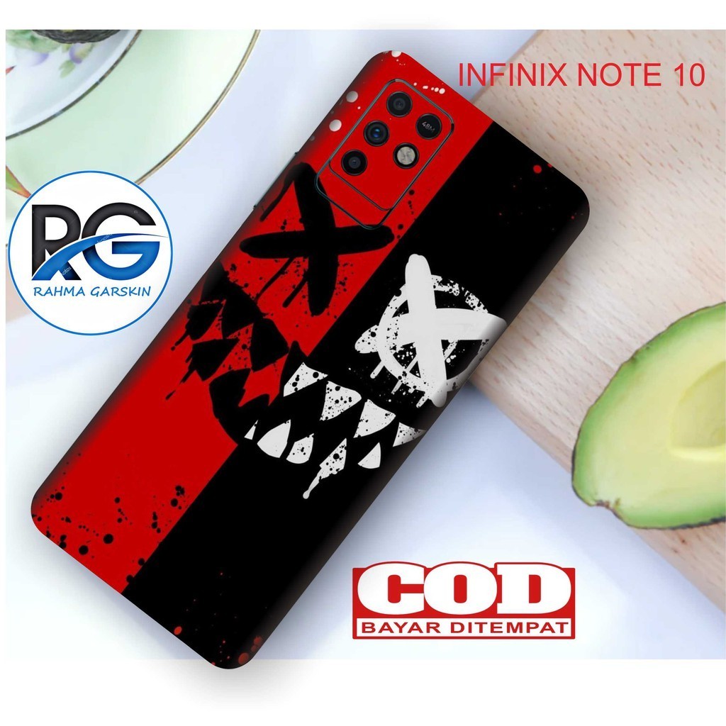 

Terlaris Infinix Note 10 Garskin Stiker Custom Case Laminasi Tebal COD