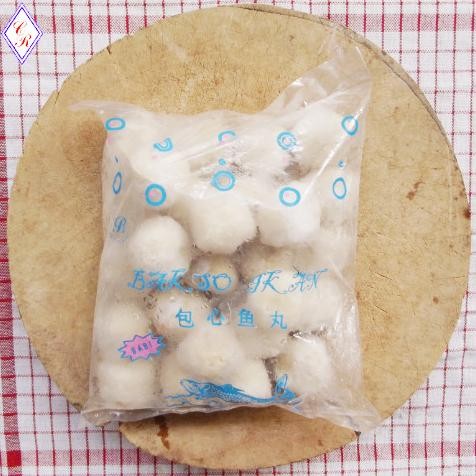 

New Bakso Ikan Dan Babi Fuco 25Pcs Bakso Ikan Isi Babi Fuco Non Halal