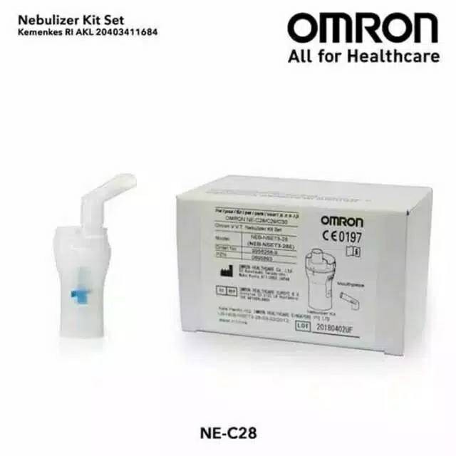 NEBULIZER KIT OMRON TEMPAT OBAT NEBULIZER OMRON NEC28 NEC801