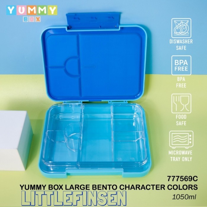 READY YUMMY BOX LARGE CHARACTER LUNCH BOX/KOTAK MAKAN YUMMY BOX UNICORN BOLA