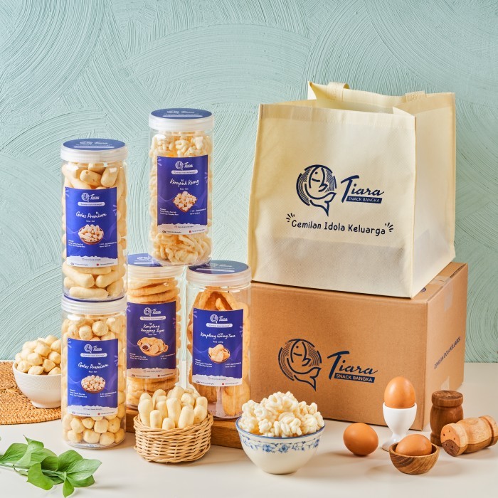 

Spesial Hampers Kerupuk Tiara-Getas Premium,Udang Super