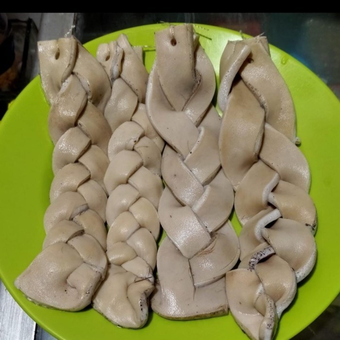 

Kulit Sapi kepang tanpa rambut 1kg
