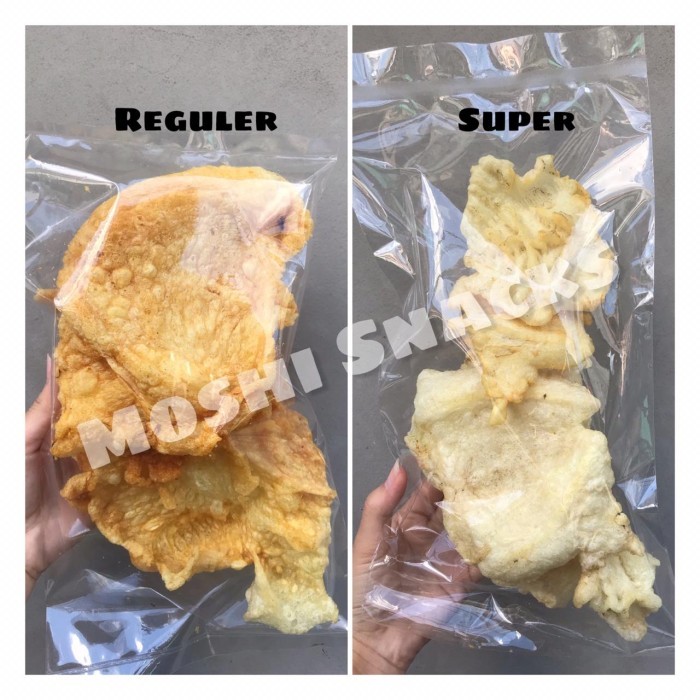 

Perut Ikan Goreng / Keripik Perut Ikan / Hipiau Ikan 100gr / Engphiau