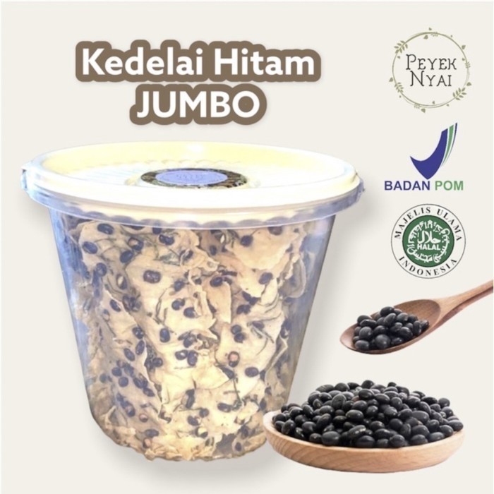 

Rempeyek Peyek Nyai Kedelai Hitam (JUMBO)