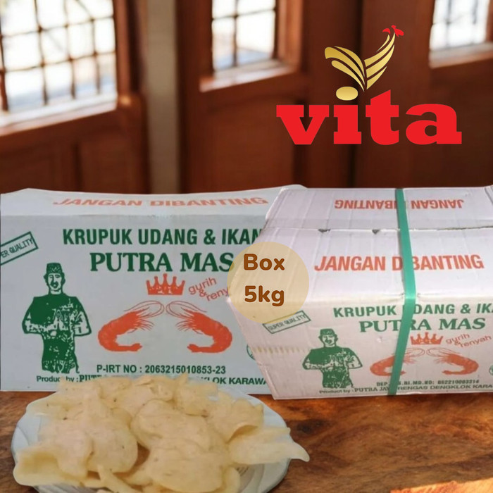 

Kerupuk Krupuk Udang Jenis Mede 5kg
