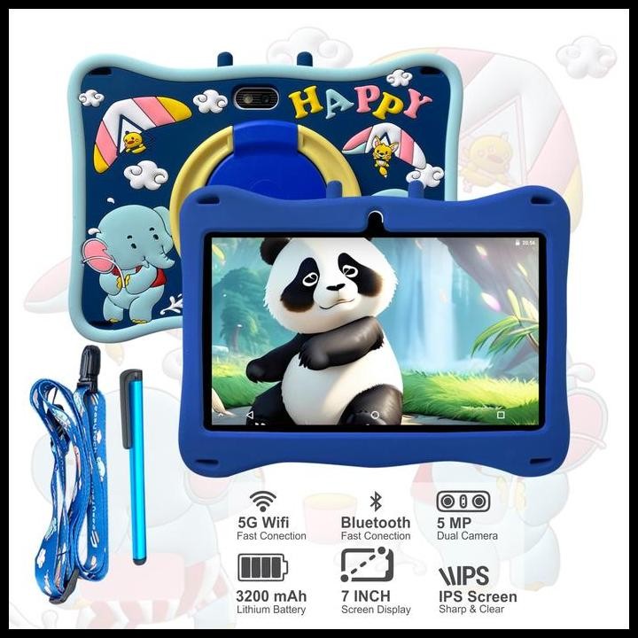 Terlaris Tablet Anak Easytech E13 Tablet Android Anak Layar Sentuh Wifi / Tablet Belajar Mengaji Men