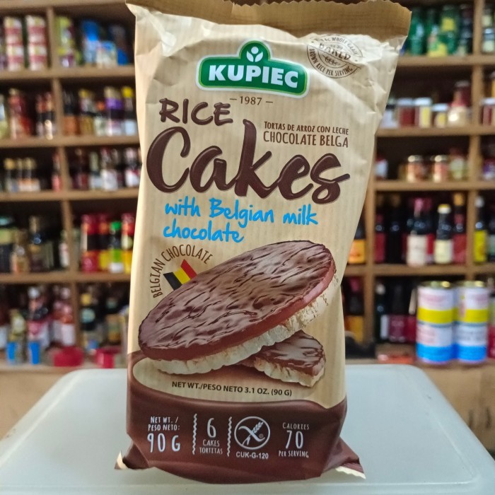 

Kupiec Rice Cakes With Belgian Milk Chocolate 90Gr