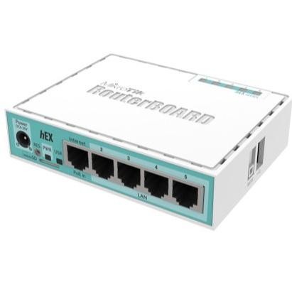 TERBARU - Mikrotik RB-750-GR3 RB750GR3  hEX Gigabit Router Indoor 5 Port
