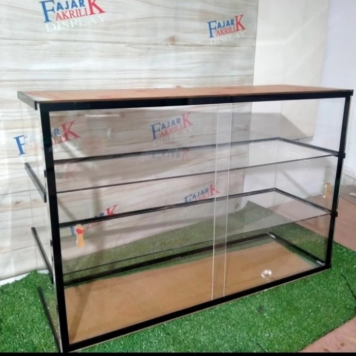AKRILIK ETALASE NI 3 SUSUN/ TEMPAT ROTI