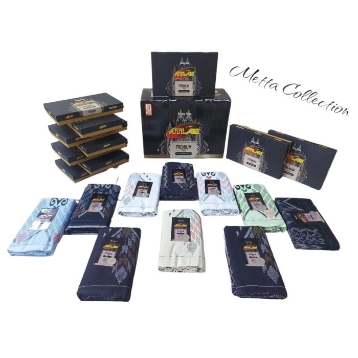 SARUNG ATLAS PREMIUM GOLD 735 KEMBANG