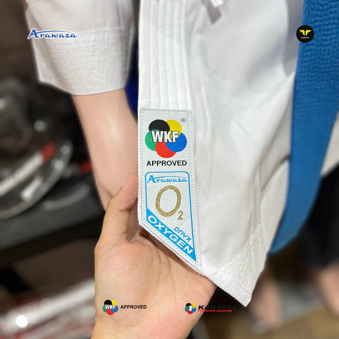 Mantap Arawaza Onyx Oxygen "Premier League" (Baju Karate) - Kumite - Wkf App.