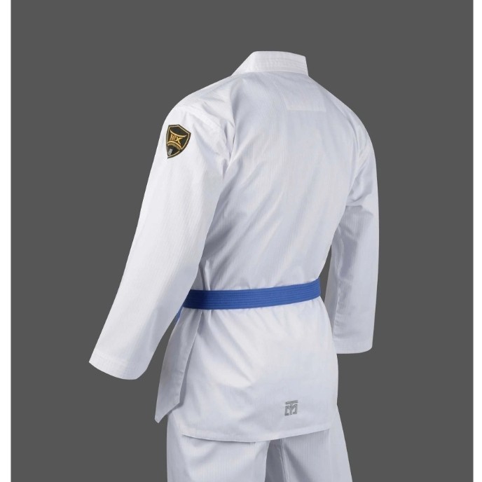 Original.. Dobok Mtx Korea Pemula Taekwondo Kerah Putih