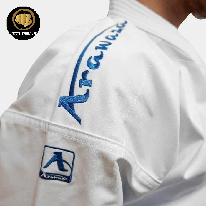 Terbaru.. Baju Karate Seragam Arawaza Kata Black Diamond Aka Ao Premier League