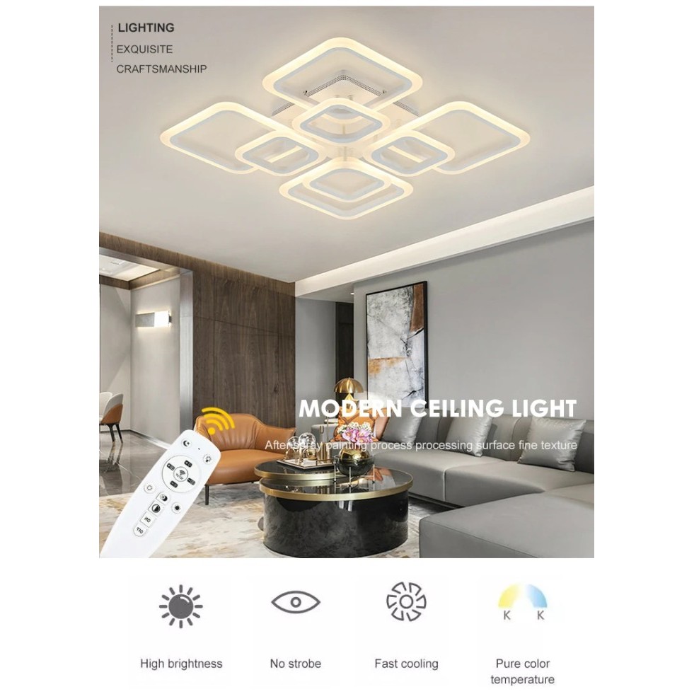 Fitting Lampu Led Plafon Rumah Minimalis Modern Aesthetic