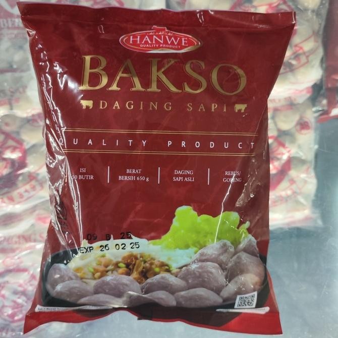 

New Hanwe Bakso Sapi Isi 50