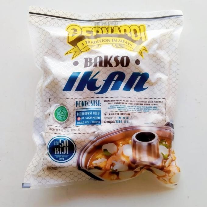 

New Bernardi Bakso Ikan 50S 360Gr