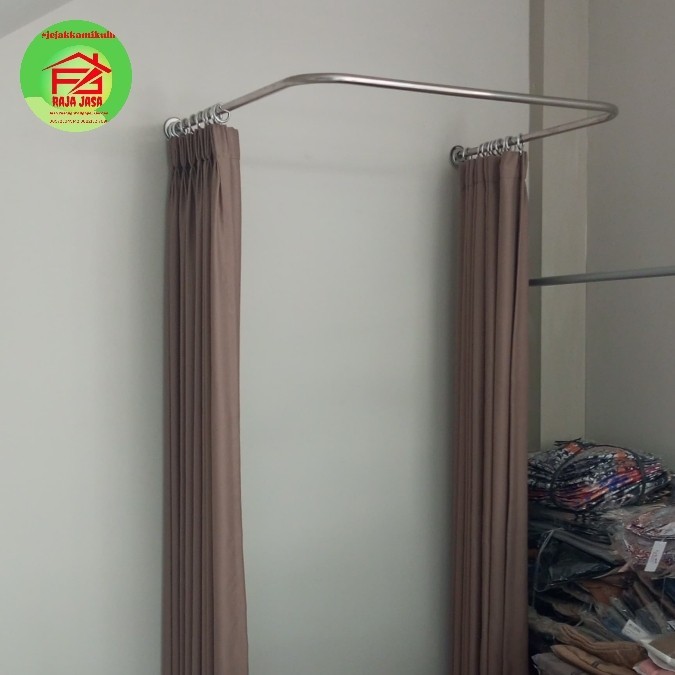 Sale MIN ORDER 6 PCS Gordyn Fitting Room Gorden Kamar Pas Gorden Ruang Ganti Custom