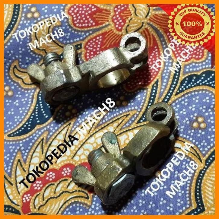 [MAC] KUNINGAN JADUL HQ KLEM AKI MOBIL TRUK N50 N50Z NS70 N70 N100 KUTUB NEGATIF