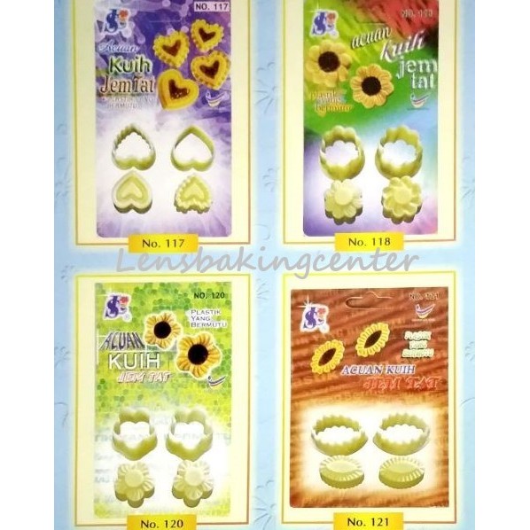 

TERBARU SIN LIAN CETAKAN/ACUAN KUE/KUIH KERING/JEM TAT NO 111/117/118/120/121