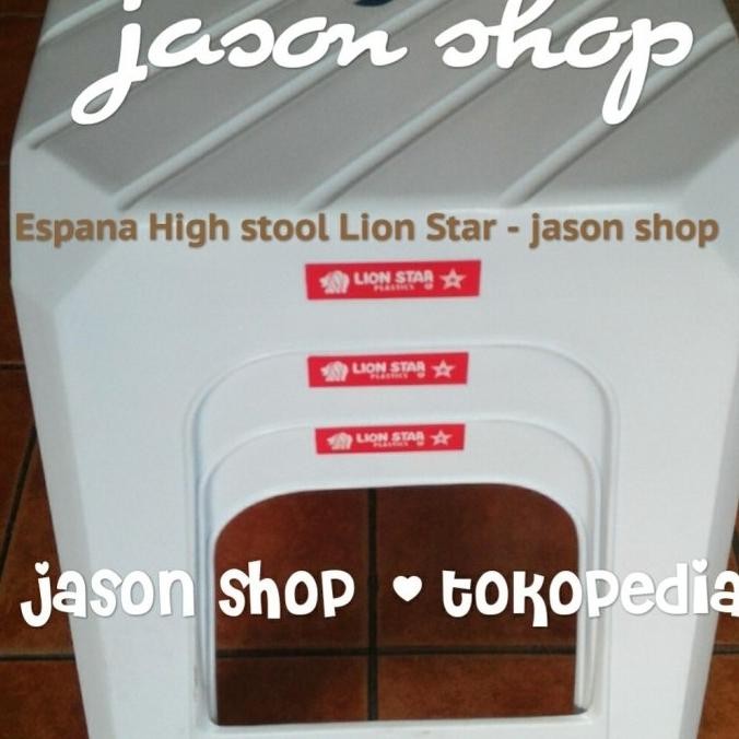 

New Kursi Plastik (Kursi Bakso) Lion Star G-10 Espana/Bangku Lion Star G10