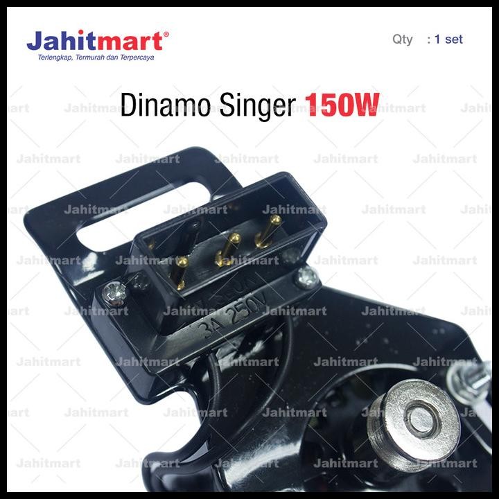 

Terlaris Dinamo Mesin Jahit Tradisional / Rumah Tangga Merk "Singer" 150 Watt Good Quality