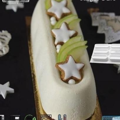 PASTI PUAS CETAKAN KUE KERING ECLAIR CHOUX FINGER CETAKAN SILIKON COKLAT TARTLET