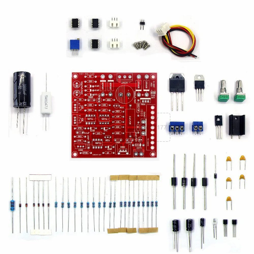 BEST DIY Kit for Arduino Adjustable DC Power Supply Laboratory Power 0-30V 2MA-3A Short-Circuit Curr