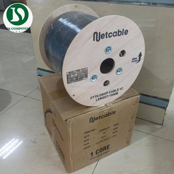 Grosir Netcable Dropcore 1 Core 3 Seling 1 Km