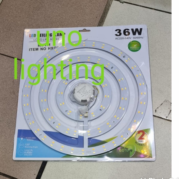 refill tl ring led plafon 36watt 36 w 3warna module kap baret 36 watt