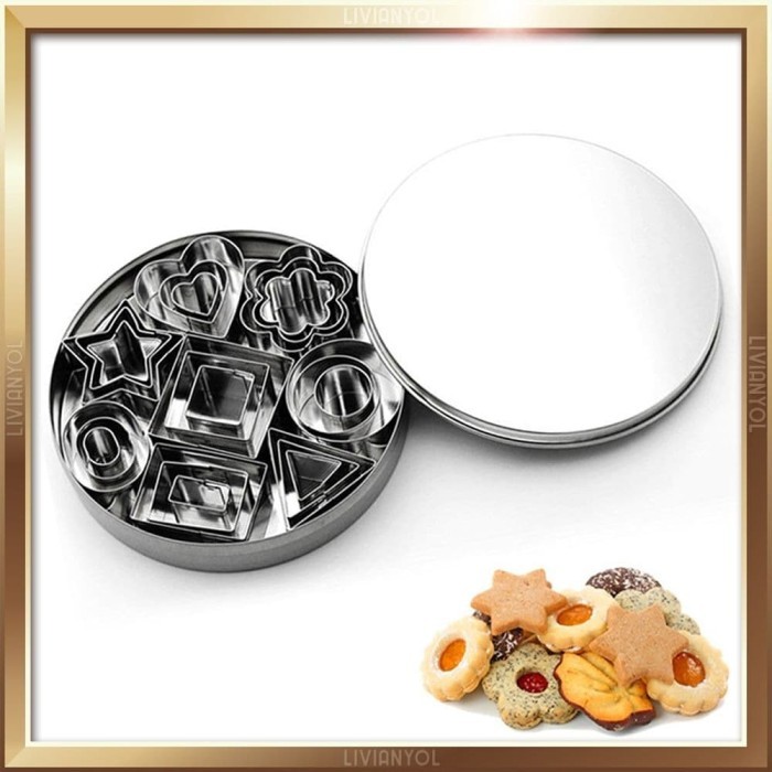 

TERBARU COOKIE CUTTER/ BISKUIT MOLD/ CETAKAN KUE KERING STAINLESS
