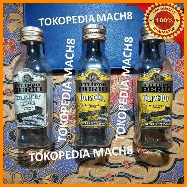 

[MAC] BOTOL KOSONG OLIVE OIL FILIPPO BERIO 250ML ORIGINAL - MINYAK ZAITUN