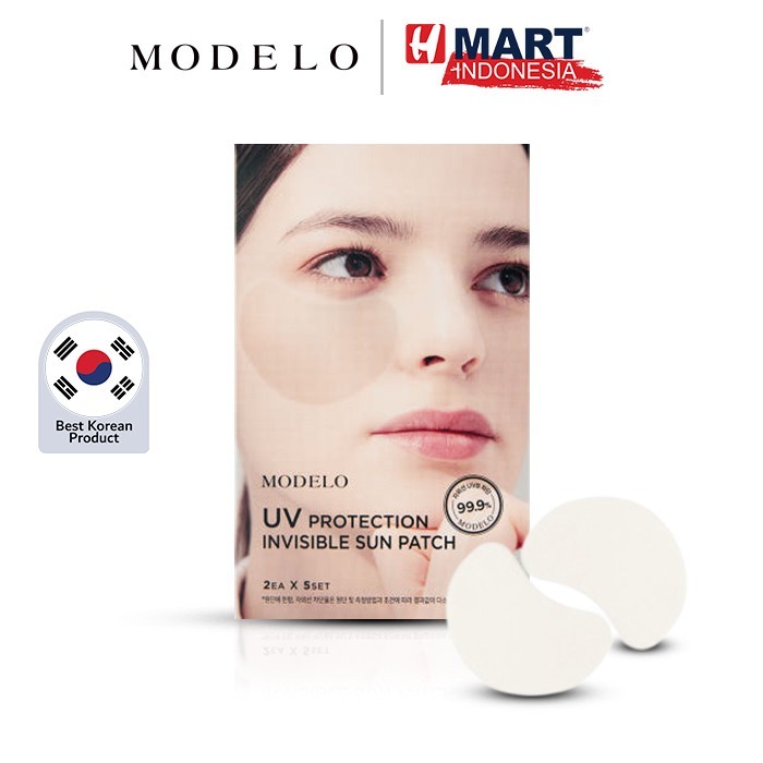 

Modelo Uv Protection Invisible Sun Patch Transparent Color - Pelindung Wajah Untuk Bawah Mata