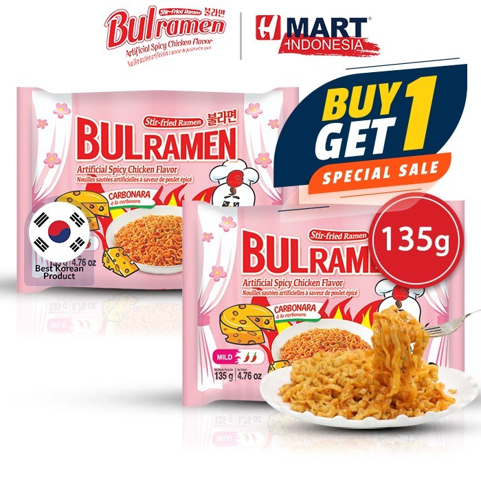 

Bul Ramen Carbonara - Stir-Fried Ramen Carbonara 135G
