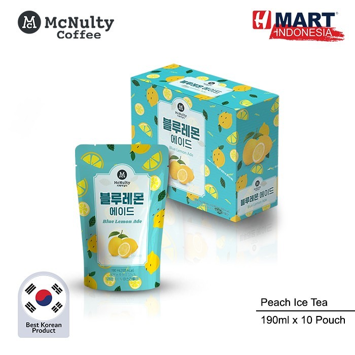 

Mcnulty Blue Lemon Ade - Minuman Rasa Buah Lemon 190Ml X 10 Pouch
