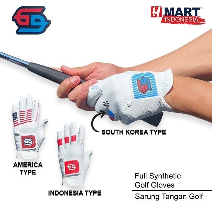 

Global Nine Golf Gloves - Sarung Tangan Golf Pria Full Synthetic