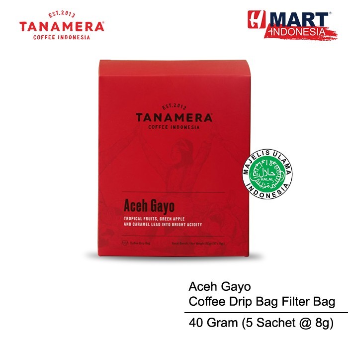 

Tanamera Coffee - Coffee Drip Bag / Filter Bag: Aceh Gayo