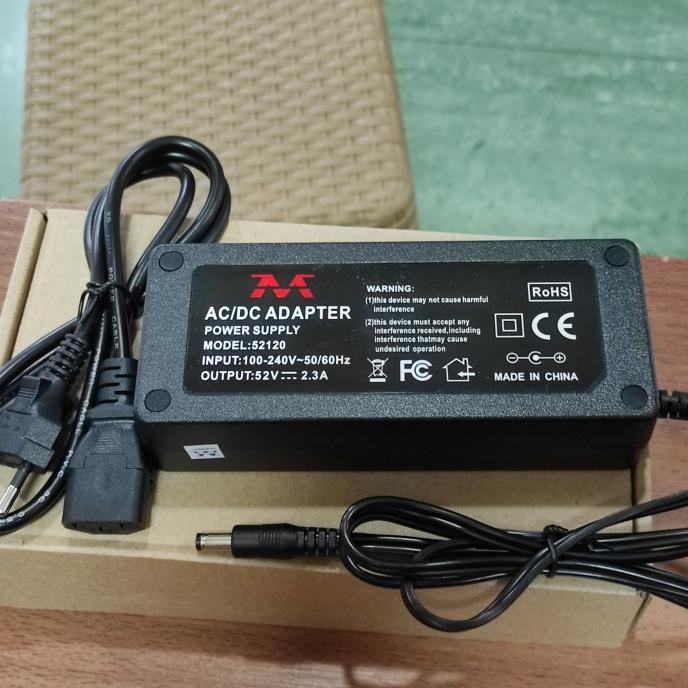 Sale Adaptor 52V 2,3A Adaptor Modem Poe Adaptor Poe