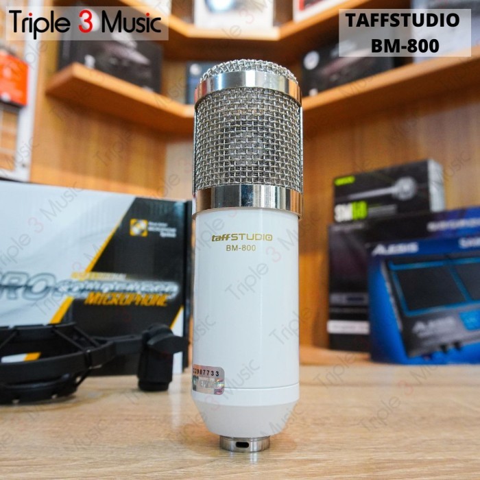 Taffware Mic Condenser termurah BM800 mic smule mic live streaming