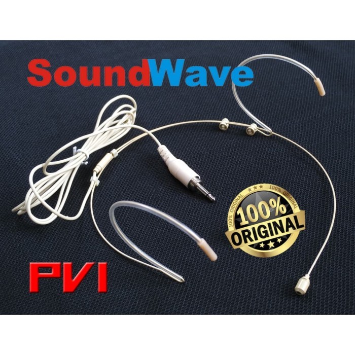 HEADWORN PVI HM-02S HEADSET LIDI MIC/MIK/MICROPHONE/MIKROFON